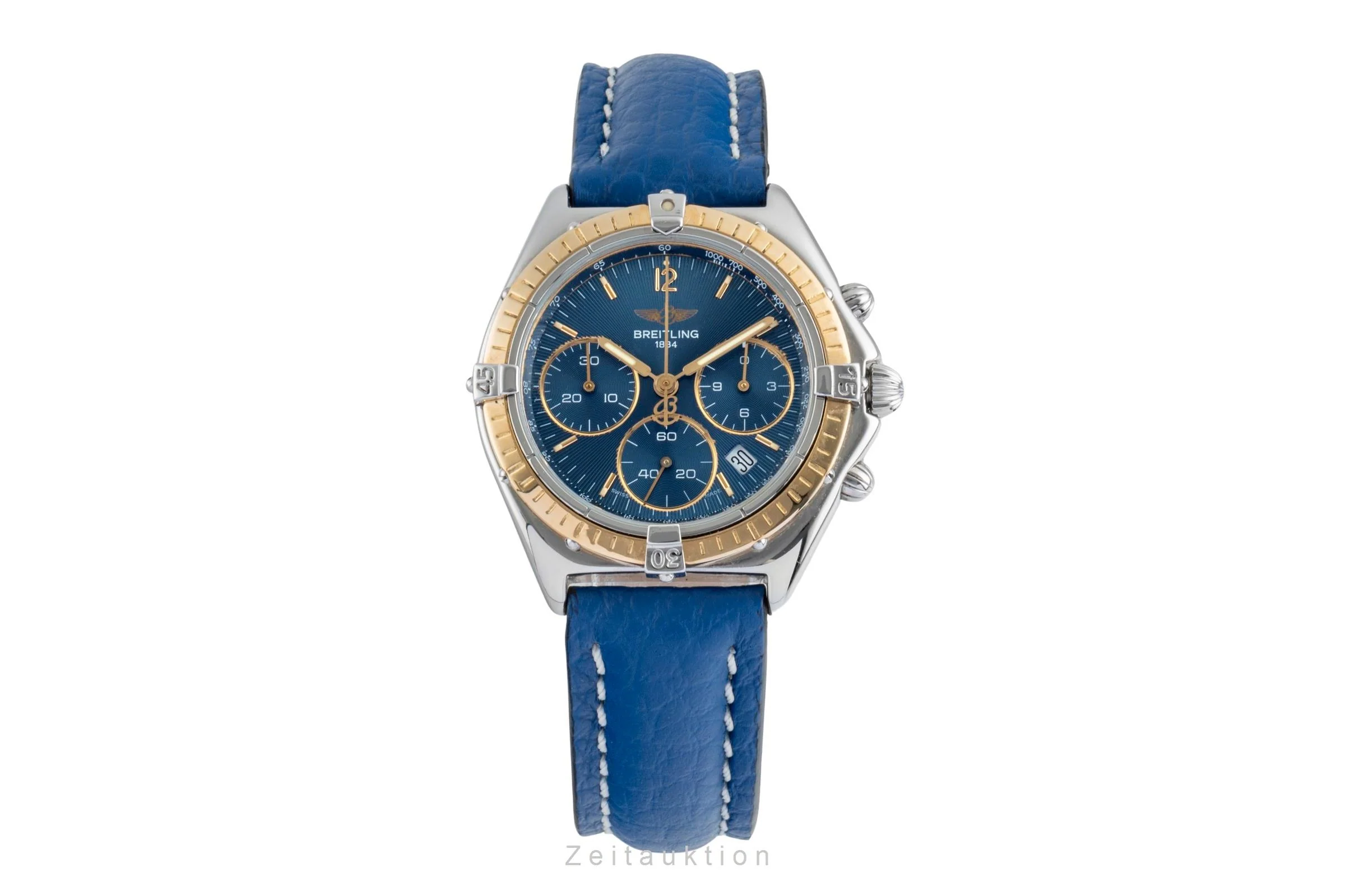 Breitling Windrider chronograph steel / gold quartz unisex D55046  [2507318] - Image 5
