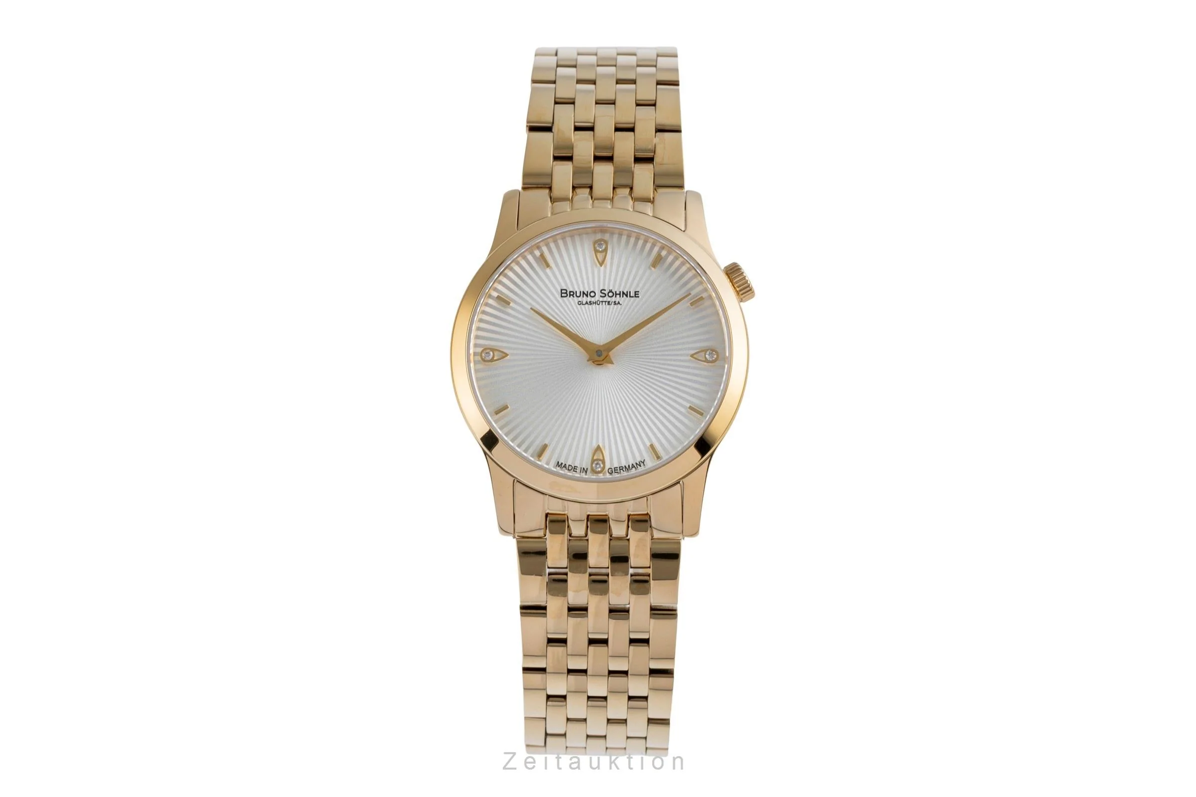 Bruno Söhnle Glashütte Bologna IV gilt / steel quartz women's watch 17-33231-240  [2504853] - Image 5