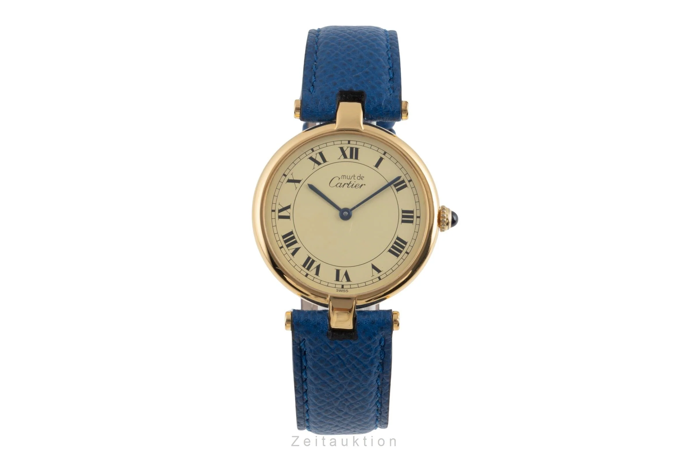 Cartier Vendome silver-gilt quartz unisex 83978213  [2503748] - Image 5